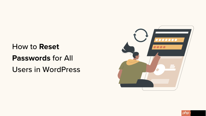 如何为 WordPress 中的所有用户重置密码