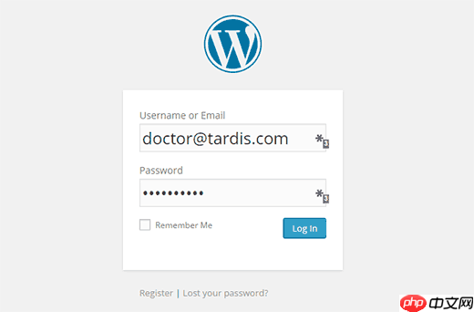 如何在 WordPress 中允许用户使用电子邮件登录