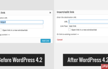如何恢复 WordPress 4.2 中丢失的链接标题字段