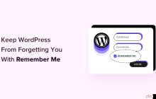 如何通过记住我来防止 WordPress 忘记你