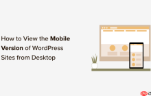 如何从桌面查看 WordPress 网站的移动版本