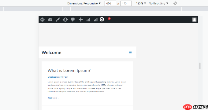 如何从桌面查看 WordPress 网站的移动版本