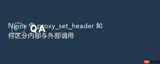 nginx 中 proxy_set_header 如何区分内部与外部调用