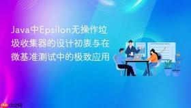 java中epsilon无操作垃圾收集器的设计初衷与在微基准测试中的极致应用