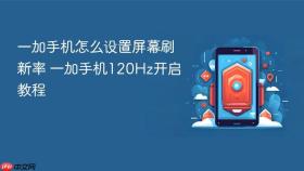 一加手机怎么设置屏幕刷新率 一加手机120Hz开启教程