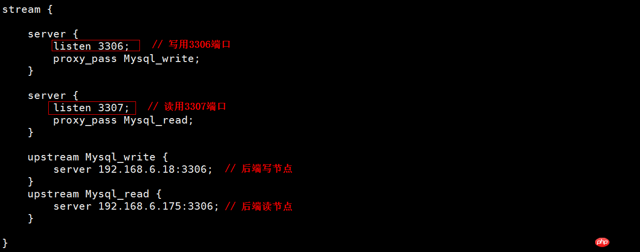 nginx四層負載均衡配置