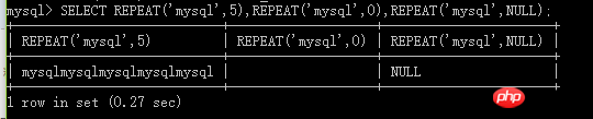 MySQL中字符串函数的详解