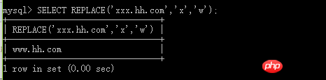 MySQL中字符串函数的详解