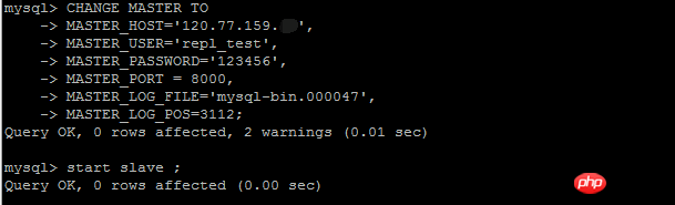 嘗試搭建MySQL master-slave主從復(fù)制的環(huán)境