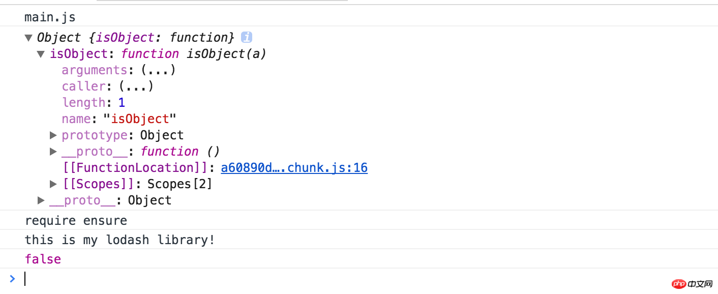code-splitting-console