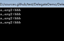.net 1.x中的委托实例详解