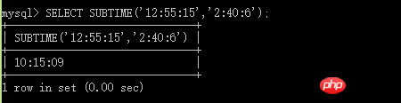 MySQL中常用日期時間函數(shù)有哪些