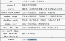 input type与用户交互的实例教程