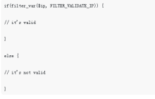 php 判断IP为有效IP地址的方法php实例