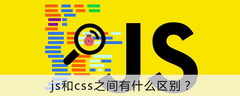 js和css之间有什么区别?