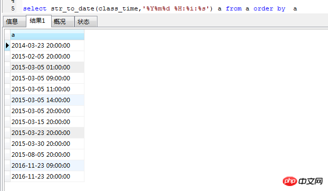 詳解MySQL中把varchar類型轉為date類型的方法
