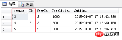 Sql 四大排名函數(shù)（ROW_NUMBER、RANK、DENSE_RANK、NTILE）簡介
