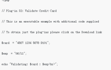 php实现信用卡类验证所有类型的原理