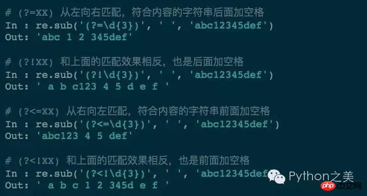 Python中的正则表达式高级用法 