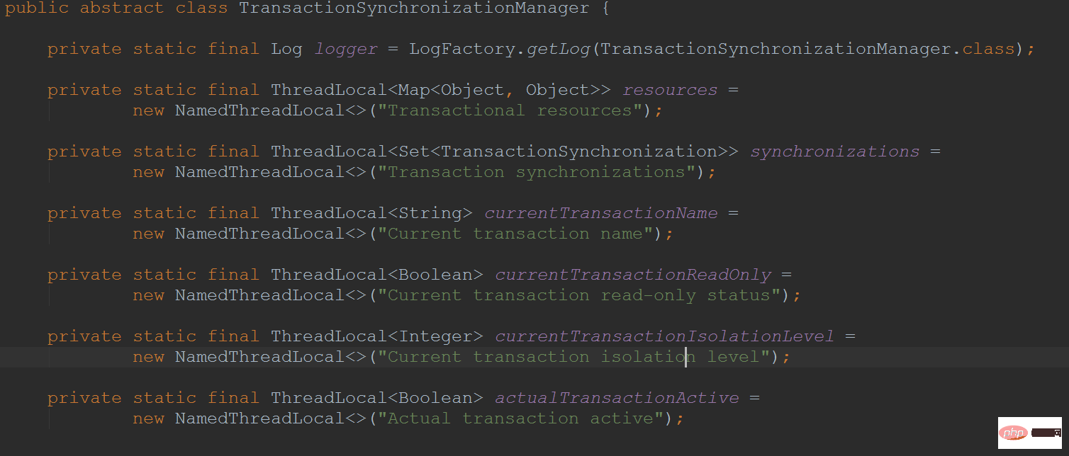 全都是ThreadLocal