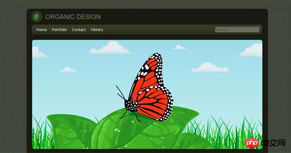organic-design-css-xhtml-template