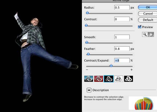 Photoshop 绚丽的真人潮流插画