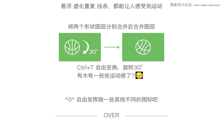 photoshop设计简洁风格的线性icon图标