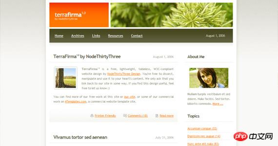 terra-firma-xhtml-css-template