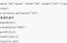 HTML5的Canvas实现绘制曲线的方法