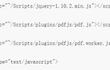在HTML5在线预览PDF格式的代码