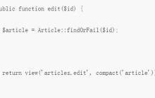 Laravel5框架的子视图和表单复用的解析