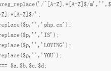 关于PHP中preg_replace() 正则替换所有符合条件的字符串的方法