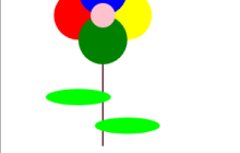 SVG画图功能：svg实现画出一朵花（附代码）