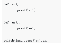 How to implement switch/case statement in Python-Python Tutorial-php.cn