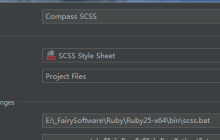 webstorm如何配置编译sass？（详细过程）