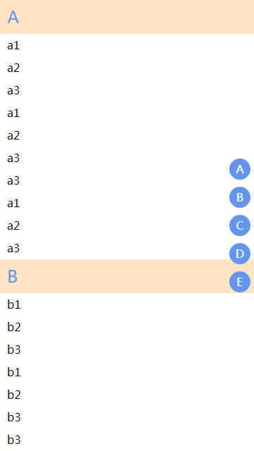 So erzielen Sie mit reinem CSS den Effekt eines Mobiltelefonadressbuchs