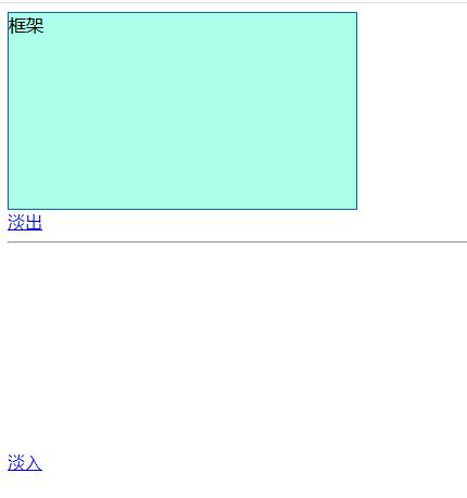 CSS 實現透明度變化的動畫 （淡入淡出效果）