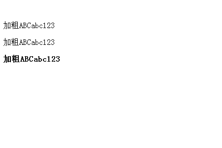font-weight