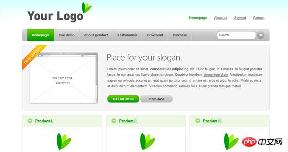 your-logo-css-xhtml-template