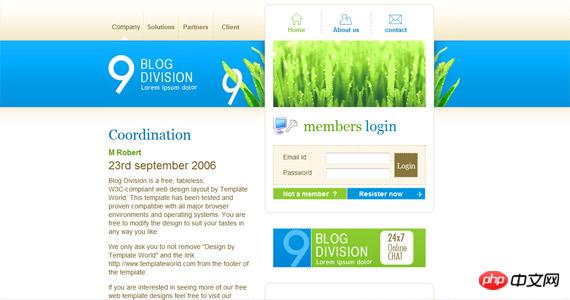 blog-pision-css-xhtml-template