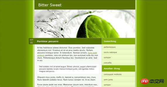 bitter-sweet-xhtml-css-template