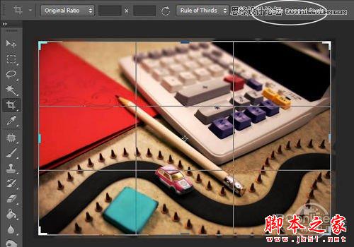 Photoshop CS6设计制作桌面上的创意跑道