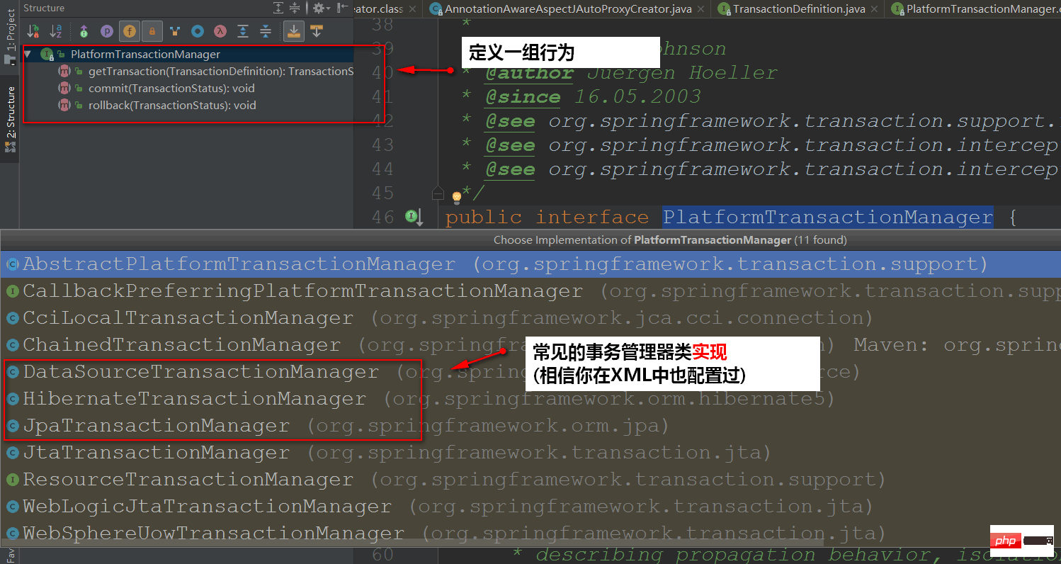 PlatformTransactionManager解析