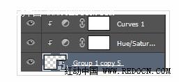 Photoshop制作非常简洁喜庆的红色2014新年贺卡