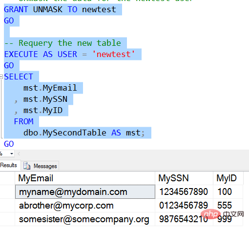 SQLServer動態(tài)掩碼的詳細(xì)介紹（代碼示例）