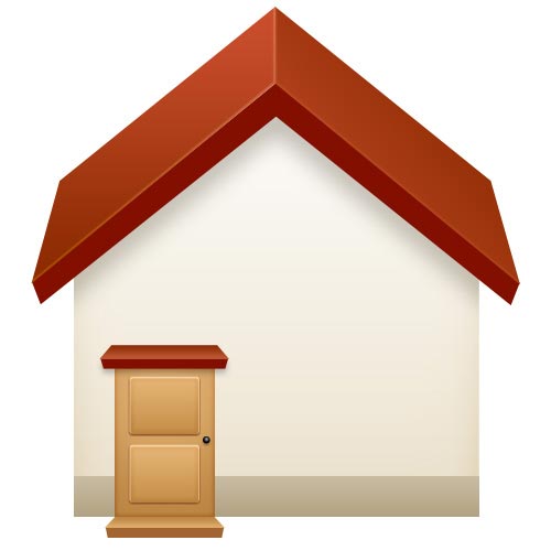 Photoshop 非常漂亮的3D小屋