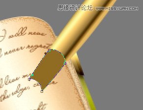 Photoshop绘制一个精美打开的复古风格书本图标