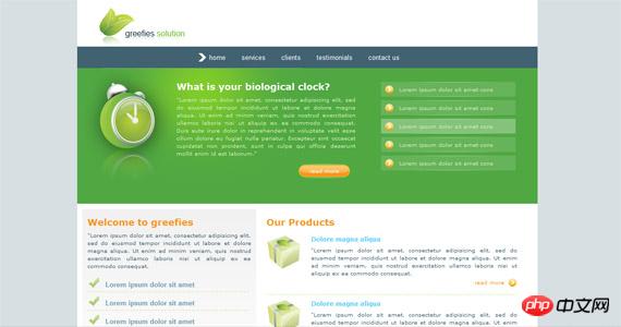 greefies-solution-css-xhtml-template