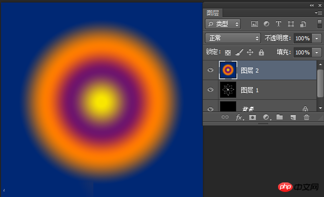 Photgoshop自带滤镜制作绚丽色彩的梦幻花朵效果图