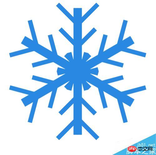 用ps制作一片雪花过程介绍